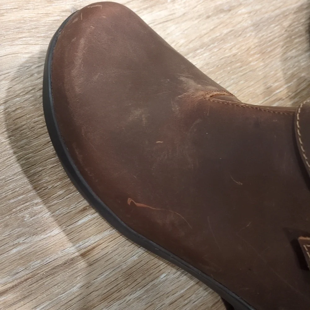 🤎NIB Clarks Women's Dark Brown Ankle Booties size 6.5 W - Picture 13 of 16